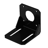 ♥Este soporte de motor de metal tiene orificios convenientes para el montaje, fácil de instalar.