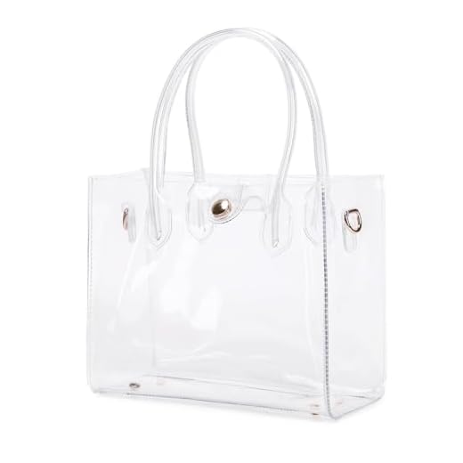 Stylish Large Clear Tote Bag