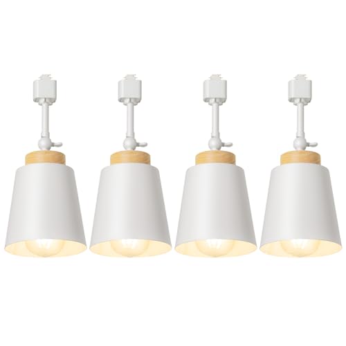 TuyuBEE H Type Track Lighting Heads E26 Track Light Ceiling