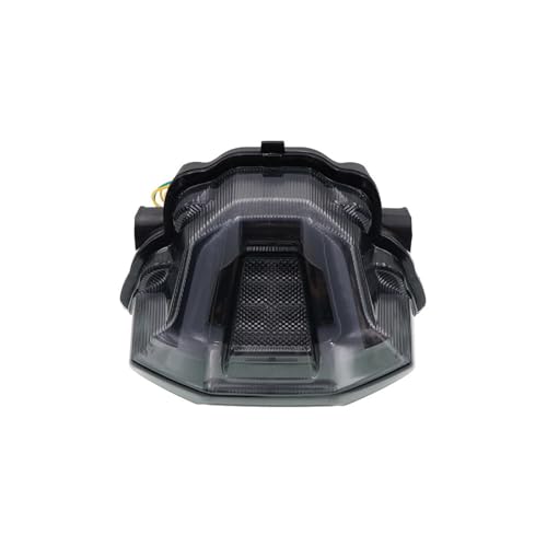 Feu arrière de moto pour MT07 2025 clignotants de stop intégrés black