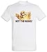 Urban Backwoods Not The Mama! Camiseta De Hombre T-Shirt Blanco Talla M