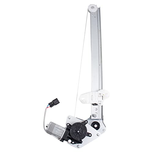 Image of TRQ Rear Driver Side Power Window Motor and Regulator Assembly Compatible with 2013-2018 Acura RDX