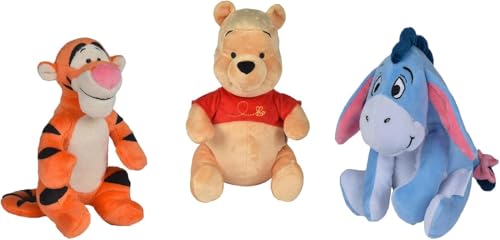Imagen de Simba Winnie Pooh Juego de 3 peluches de Winnie Pooh+Tigger+I-Aah