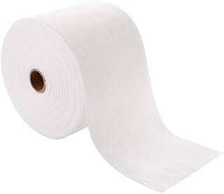 FOMIYES 1 Rolo De Lenços De Rosto Descartáveis Almofadas De Algodão Para Maquiagem Facial Almofadas De Algodão Não Tecido Esponjas De Gaze Maquiagem Limpeza Removedor De Maquiagem