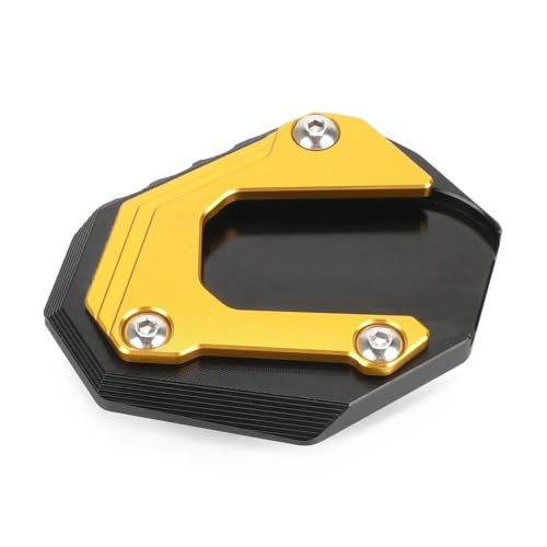 Béquille latérale moto F900GS ADV extension pour éviter la chute de votre trail sur sol mou