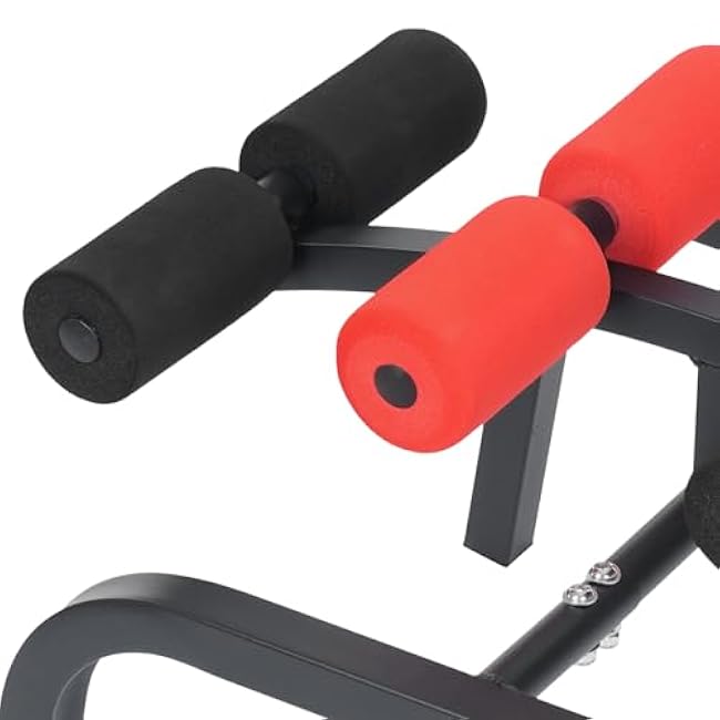 YDRMA7 Inversion Table for Back Pain Relief, 352lbs Capacity, 135-225 Inversion, Improve Posture and Spinal Health, Black, Freestanding Machine