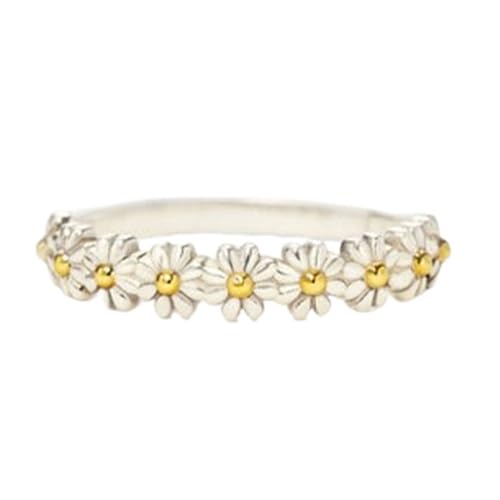 grupan I Think About You Every Daisy Ring-Love from Mom�A925�X�^�[�����O�V���o�[�f�C�W�[�����O�A�@�ׂȃf�C�W�[���[�X�����O�A�f�C�W�[�����O�W���G���[ ���p, �X�^�[�����O�V���o�[, �W�F���X�g�[����