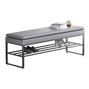 Generisch Moderne 2-stöckige Schuhbank mit Sitz