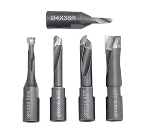 FomaSP Domino-Schneider Vollhartmetall-Bit-Set, 5 Stück