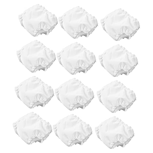Genérico 12 Piezas Bragas De Muñeca para Muñecas De Juguete Pequeño Juguetes para Chicas Muñecas Recién Nacidos Reutilizables para Muñecas Diminuto Paño
