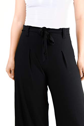 Calça Pantacourt (G, Preto)