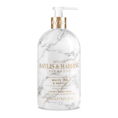 Baylis & Harding Elements White Tea & Neroli Handwäsche, 500 ml (1er Pack) - Vegan Friendly