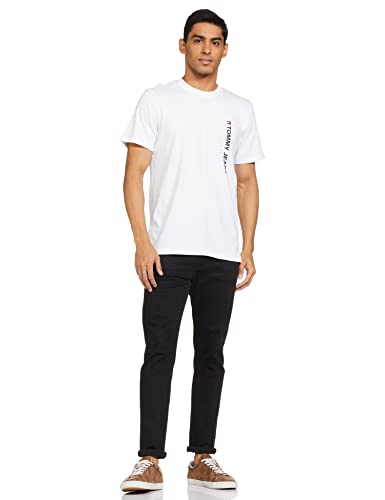 Image of Tommy Hilfiger Men's Solid Regular Fit T-Shirt
