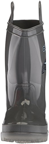 Ad Tec kids Light up Waterproof Rain Boot, Light weight Non Slip Durable PVC Boot with Handles2
