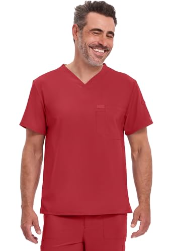 Image of Dickies EDS Essentials Men Scrubs Top Tuckable V-Neck DK635