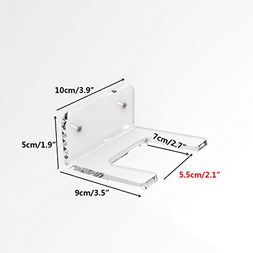 Leilin Guitar Wall Mount Guitar Wall Hanger Guitar Stand|Acrylic Wall Mount Rack For Guitar Violin Ukulele-1 Pieces #TOP1