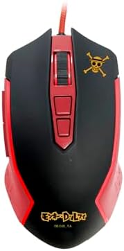 FRTEC - Ratón Gaming con Cable, One Piece Luffy, Compatible con PC, Mac, PS5, Xbox Series X/S (Ratón One Piece)