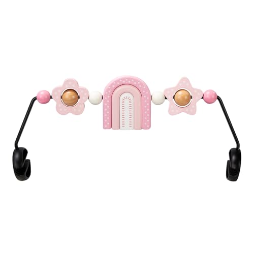 TinlyFinly Baby Bouncer Toy Bar Wooden Compatible with Baby Bjorn Bouncer, Bouncer Toy Attachment,...