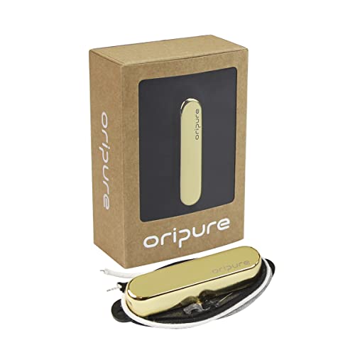 Oripure Tele Pickups Alnico V Single Coil Neck Pickup Golden 8.1K Fit Fender Tele Guitar Part #TOP5