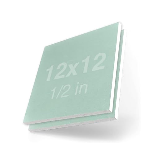 Denex Drywall Repair Panel - 12x12x1/2 - (2 Pack) - Moisture Resistant