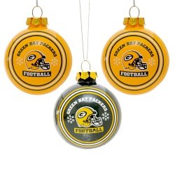 Packers Boules en Verre NFL pour remplacer vos vieilles décorations tristes