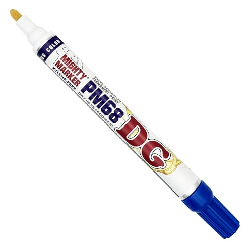PM-68 DG Paint Markers Heavy Duty Industrial Paint Markers Ketone-Based Xylene Free Quick Dry Degrease Resistant Made in USA Red 8 Pack product thumbnail 12