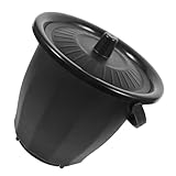 FOMIYES Portable Adult Urinal Bedpan with Lid Lightweight Household Spittoon for Elderly Pregnant Women Teens Easy to Clean Smooth Edges for Home Use