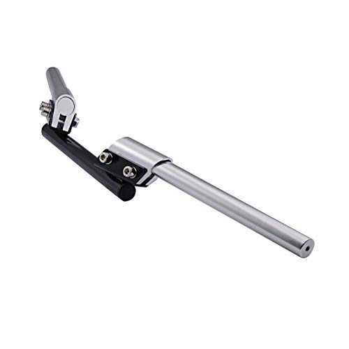 Innoglow Motorcycle Handlebar Adjustable 22Mm 7/8" Motorcycle Sport Bike Universal For Harley Suzuki Yamaha Kawasaki (White) #TOP2