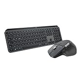 Logitech MX Master 4, mouse wireless ergonomico con feedback tattile ad alte prestazioni, ultraveloce, USB-C, Bluetooth, Windows, macOS - Grafite + MX Keys S,Tastiera Wireless, ITA QWERTY - Grafite