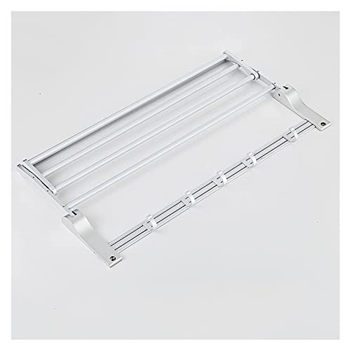 Porte-serviettes en aluminium support mural salle de bain douche