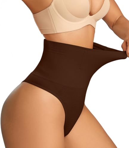 Image of Dulchany Thong Shapewear Tummy Control Underwear for Women Seamless Body Shaper Panties