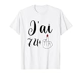 Photo Gallery 75 ans anniversaire cadeau femme humour maglietta Photo Gallery 75 ans anniversaire cadeau femme humour maglietta
