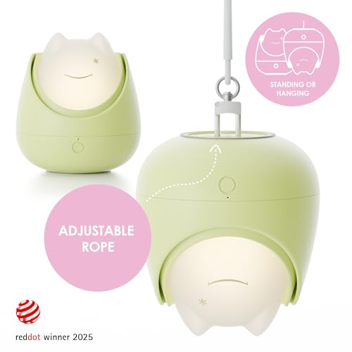Nosiboo Zigg Sleep Trainer Baby Room Night Light (Sage) - Image 4