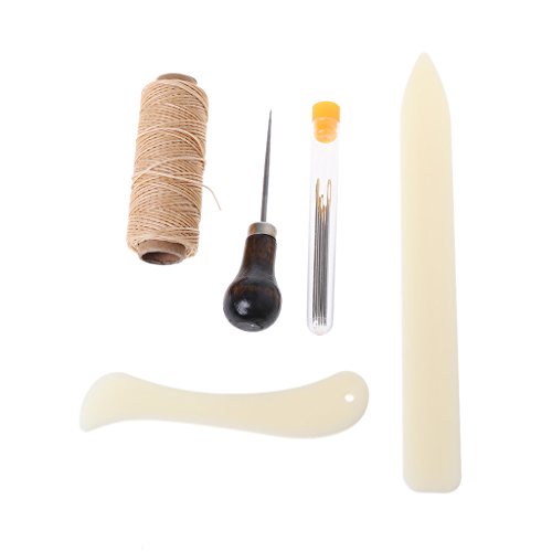 Nuevo kit de encuadernación de 11 piezas Juego de herramientas de inicio Carpeta Papel Artesanía Coser