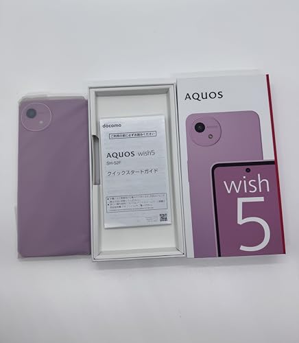 【最終値下げ】AQUOS wish 5 ピンク 未使用　【ドコモ版SIMフリー】 未使用】SHARP docomo 【SIMフリー】 AQUOS wish5 ナデシコ 4GB 64GB