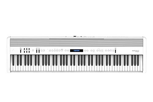 Roland FP-60X-WH Digital Piano, Un piano portable de nouvelle génération avec sons améliorés, puissants haut-parleurs et riches effets d’ambiance (blanc) - Les Beatles, Paul McCartney, John Lennon, RIngo Starr, George Harrison Roland FP-60X-WH Digital Piano, Un piano portable de nouvelle génération avec sons améliorés, puissants haut-parleurs et riches effets d'ambiance (blanc) – Image 3