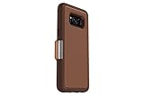 OtterBox Strada Series for Samsung Galaxy S8 - Retail Packaging - Burnt Saddle (Burnt Saddle/CHAPSHAIR Leather)