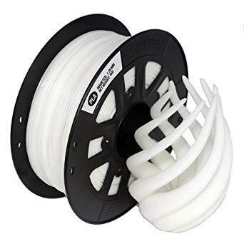 WOL 3D Creality PLA Filament (White) for Creality 3D Printer 1kg Material of 1.75mm
