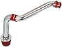 Rtunes Racing Cold Air Intake Kit + Filter Combo RED Compatible For Honda 94-02 Accord / 97-01 Prelude 2.2L/2.3L I4