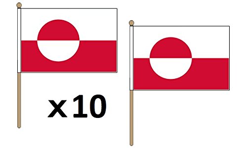 Drapeau Groenland 45x30cm pour célébrations culturelles et décorations - 3