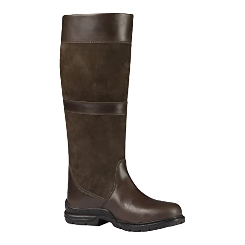 Bottes de campagne imperméables avec semelle crantée et laçage ajustable