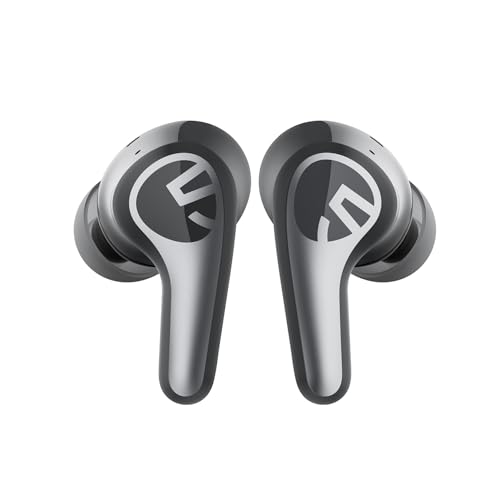 SOUNDPEATS C30 Adaptive Hybrid Active Noise Cancelling Wireless Earbuds, BT 6.0 Headphones with LDAC Hi-Res Audio, 6-Mic Windproof ENC Earphones for Clear Call, 52H, IP54, APP Control, Comfo