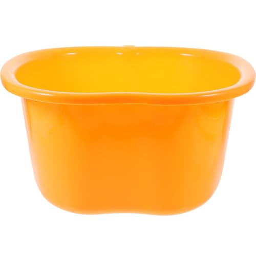 Hemobllo Cubo para Baño de Pies Masaje y Diseño Convexo de Puntos, Práctico Plástico, Adecuado para Relajación y Cuidado Hogar Aire Libre