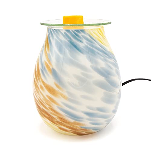 Candle-Brothers Moderne elektrische Duftlampe - Diffuser ätherische Öle - Aroma Diffuser für die Aromatherapie - Duftöl Diffuser für Zuhause Schlafzimmer Wohnzimmer Fitnessstudio und Spa Cover