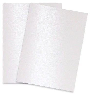 Shimmer Pure White Pearl 8-1/2-x-11 Lightweight Multi-use Paper 25-pk - 118 GSM (32/80lb Text) PaperPapers Letter size Everyday Paper - Professionals, Designers, Crafters and DIY Projects
