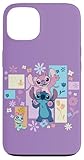Hülle für iPhone 13 Disney Stitch & Angel Spring Easter Friendly Flower Faces