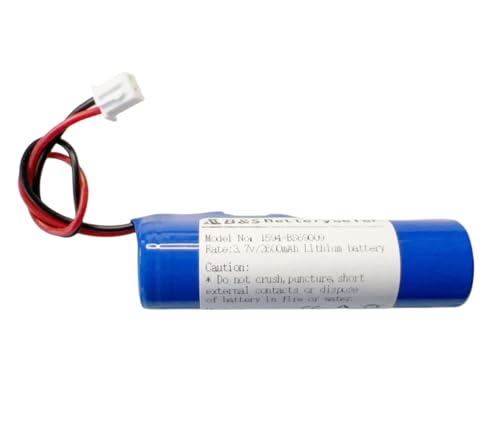 Betteryseler 1pc 3.7V 2600MAh ICR18650 Rechargeable Lithium ion Battery with JST XH 2.54 Plug for Croove Portable Voice Amplifier Replacement Battery (1x 18650 jst-XH 3.7v 9.62Wh/2.6Ah 1S1P) Blue