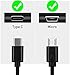 UL Listed Fast Charger for Old and New Kindle Fire Tablets (Designed for use with All Fire Tablets and All Kindle E-Readers)-6.6Ft USB to Micro-USB and USB-C 2IN1 Braided Cable