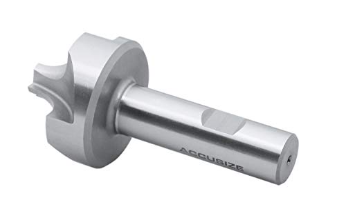 Image of Accusize Industrial Tools 5 /8'', H.S.S. Corner Rounding End Mills, 3 /4'' Shank Dia, 1-15 /16'' Cutter Dia, 4'' Overall Length, 1011-5834 | H.S.S. Corner Rounding End Mills, 3 /4 inch Shank, 1-15 /16 inch Cutter Dia, 4 inch Overall Length