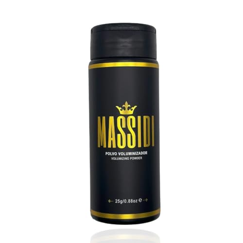 Polvos para el pelo Massidi - Polvos de volumen para el pelo - Polvos texturizantes para hombre y mujer - Hair Styling powder - 25g
